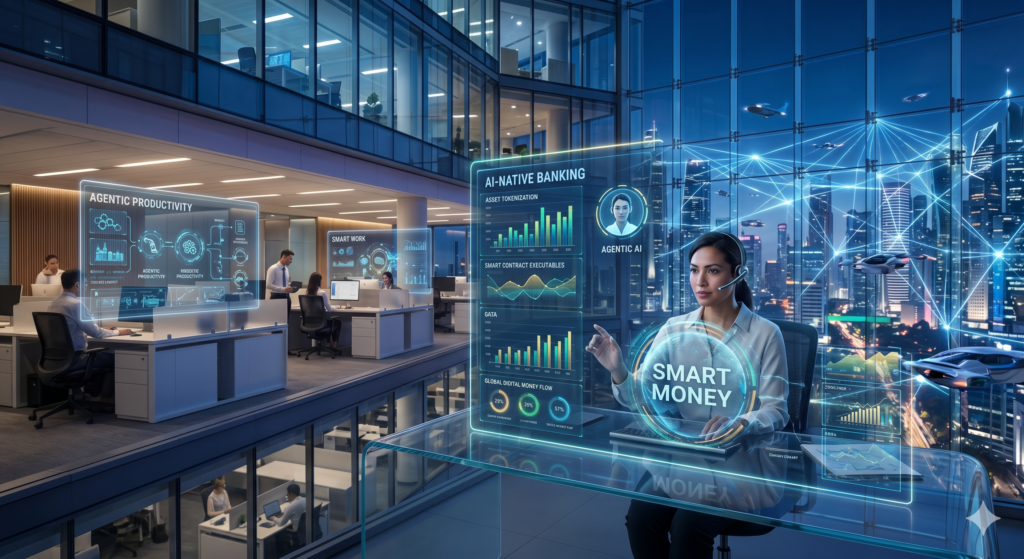AI-Native Banking & Agentic Productivity: The Future of Smart Work and Smart Money