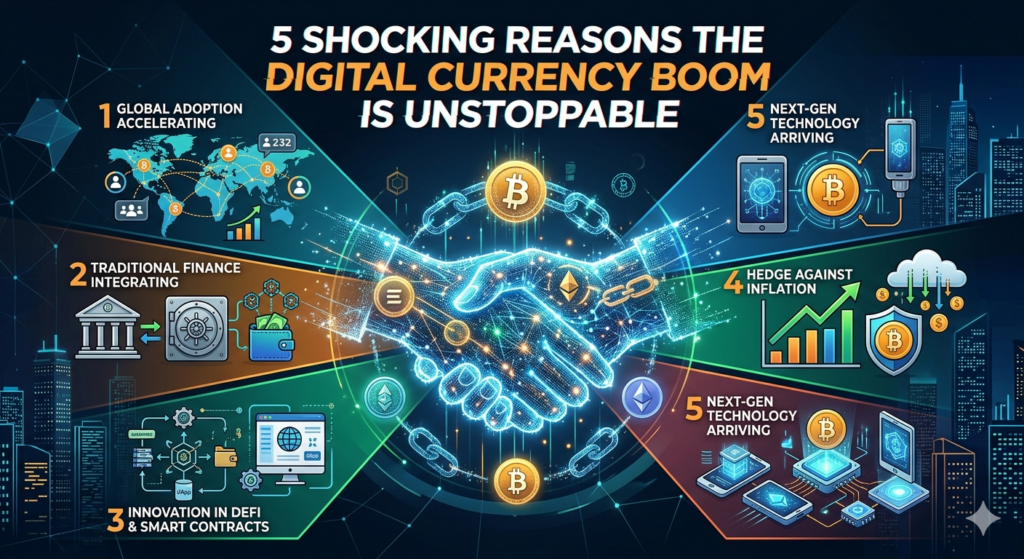 5 Shocking Reasons the Digital Currency Boom Is Unstoppable